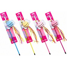 Nunbell Wow Kedi Oyuncak Olta Kelebek