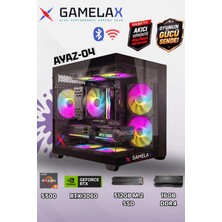 Gamelax Ayaz-04 Amd Ryzen5 5500 RTX3060 12GB 16GB Ddr4 Ram 512GB M.2 SSD Wi-Fi-Bluetooth Masaüstü Gaming Bilgisayarı