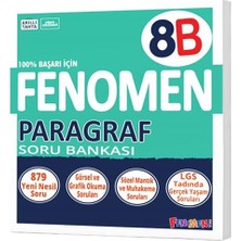 Gama Yayınları Fenomen 8. Sınıf Paragraf B Soru Bankası Fenomen Yayınları
