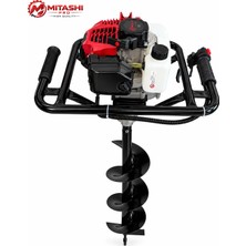 Mitashi Pro MTB Euro5 52CC Benzinli Toprak Burgu Makinesi - 20 CM