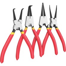 Raider 4 Parça Segmen Pense Gri Renkli Ergonomik Tasarıma Sahip Profesyonel Kalite El Aleti