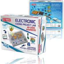 Tees AR-2000 Kodlama Laboratuvarı 5-12 Yaş Uyumlu Eğitici Oyuncak ile Elektronik Öğrenin