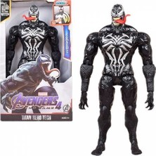 Avengers Venom Işıklı & Sesli Aksiyon Figür Oyuncak - 30 cm Çocuklar İçin Eğlenceli