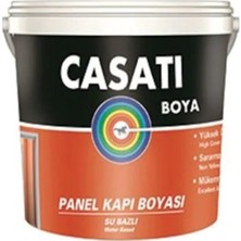 Casati Beyaz Su Bazlı Panel Kapı Boyası 2,5 Litre Yüksek Örtücülük ve Darbelere Dayanıklı