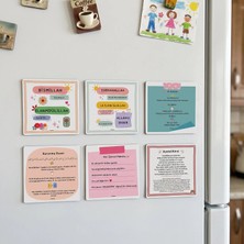 Allnoor Kids Islami Çocuk Eğitici Magnet Seti - Dualar ve Zikirler