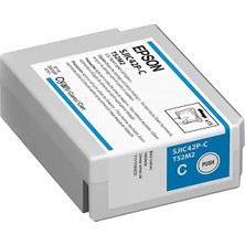 Epson SJIC42P-C C13T52M240 Mavi Orijinal Kartuş