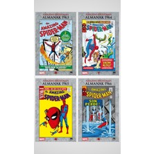 Marmara Çizgi Amazing Spider-Man 4'lü Almanak Seti (1963-1964-1965-1966) - Çizgi Roman