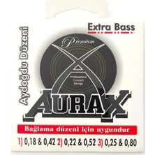 Aurax ARX18AYD Bağlama Tel Seti 018 Aydoğdu Düzeni Extra Bas Etkili