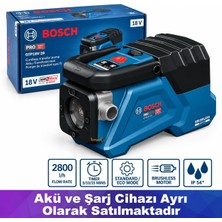 Bosch Gtp 18V-28 Kendinden Emişli Akülü Su Pompası Solo 06019R6000