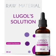 Raw Material Lugols Solution %2 Damla 30 ml