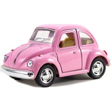 Vardem Oyuncak Vardem Pembe Metal Vosvos Araba 10 Cm Çek Bırak Özellikli Kız Çocuk Oyuncak Araba