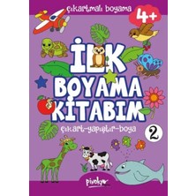 Fumeyabi Çıkartmalı Ilk Boyama Kitabım 4+ Yaş-2