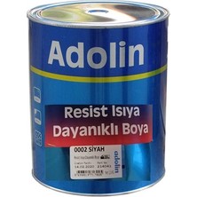 Adolin Resist 600 Dereceye Dayanıklı 2.5 kg Siyah Boya Metal Yüzeyler İçin Özel Formül