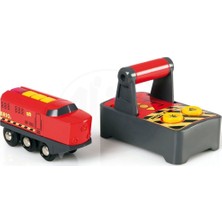 Brio Uzaktan Kumandalı Lokomotif 33213 Montessori Uyumlu Eğitici Oyun ve Güvenli Kullanım