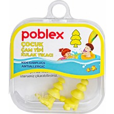 Poblex Çocuk Çam Tipi Yüzme Kulak Tıkacı 1 Çift