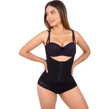 Fit1beden Waist Agraflı Dantelli Toparlayıcı & Sıkılaştırıcı Kadın Zıbın Korse