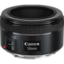 Canon Ef 50Mm F/1.8 Stm Lens İthalatçı Garantili Fotoğrafçılar İçin Uygun