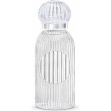 Sizeuyduk 50 ml DNZ21TAÇ Kristal Kapak Dezenfektan Kolonya Parfüm Hediyelik Nikah Nişan Düğün Için Boş Plastik Şişe
