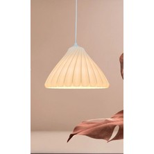 Fma Seagull Beyaz Avize Yatak Odası, Oturma Odası Tekli Sarkıt Avize (Bioplastik)
