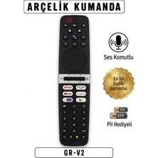 Grundig Sesli Kumanda Gr-V2 **pil Hediyeli**