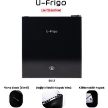 U-Frigo 50 Lt 12-24V Marin/karavan Kompresörlü Buzdolabı Limited Edition Siyah( Karavan Dolabı-Tekne Dolabı)