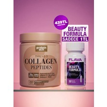 Proteinocean Collagen - Kolajen Ahududu - 6 Vitamin İlaveli - Tip 1-2-3 - 250 gr 25 Servis