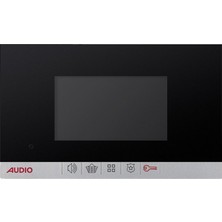 AUDIO 001181 Bus Plus 4.3" Siyah Görüntülü Diafon OSD Menü ve Mekanik Butonlu Kullanım