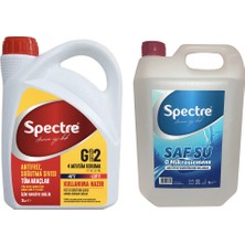 Spectre Kırmızı Antifriz 3 lt Soğutma Sıvısı Yüksek Performanslı ve Kullanıma Hazır 5 lt