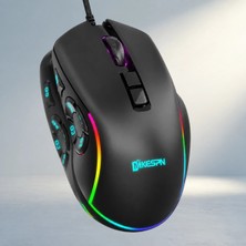 Hsc Bilişim Ergonomik Rgb Kablolu Mouse