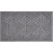 Matmel Soft Kağan 2'li Banyo Paspası - Gri - 60X100 cm + 50X60 cm