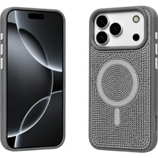 Nettech Apple iPhone 17 Pro Max Uyumlu Taşlı Seri Arka Koruma Kılıf