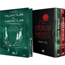 Guardian Yalancılar ve Yabancılar 1 Ciltli Yan Boyamalı ve Oyuncak Müzesi Oyuncak Mezarlığı 2 Kitaplık Hediyeli Kutu (Emre Gül) 2li Set