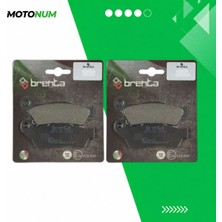 MOTONUM Yamaha Versıty 300 (2003 2006) Ön ve Arka Fren Balata Takımı Brenta MTN6605
