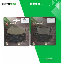MOTONUM Yamaha mt 03 Ön ve Arka Fren Balata Takımı Brenta MTN6669