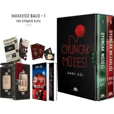 Guardian Maskesiz Balo 1 Hediyeli Kutu Ciltli ve Oyuncak Müzesi Oyuncak Mezarlığı 2 Kitaplık Hediyeli Kutu (Emre Gül) 2li Set