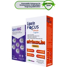 BioNano Liporin Focus Brain ve Liporinmag Magnezyum Complex