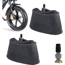 Heugers 3.50/16 - 20X4.0/4.5 Uyumlu Iç Lastik – 2 Adet Fatbıke & E-Bike Kalın Teker | Av-35 Vidalı