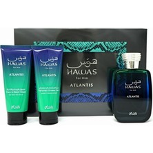 Rasasi Hawas Atlantis Edp 100 ml Erkek Parfüm Seti