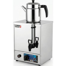 Romux 15 Model Elektrikli 304 Paslanmaz Çelik Çay Makinesi 13 Lt (Demlik Hariç) - RMX-15M