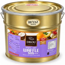 Drou Eko Beyaz Pankek - Krep Waffle Sos 10 kg
