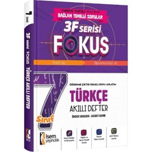 İSEM Yayıncılık 7. Sınıf Fokus Türkçe Akıllı Defter