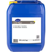 Diversey Clax Hypo 4AL1 Klorlu Sıvı Ağartıcı ve Yüzey Dezenfektanı 20 L