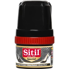 Sitil Siyah Krem Ayakkabı Boyası 60 ml 4 Adet