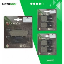 MOTONUM Ktm Supermoto 950 Ön ve Arka Fren Balata Takımı Brenta MTN6545