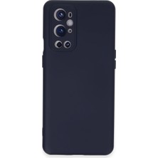 One Plus 9 Pro Kılıf Nano Içi Kadife Silikon - Lacivert