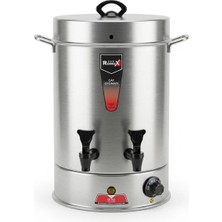 Romux 160 Bardak Paslanmaz Çelik Profesyonel Çay Otomatı Çay Makinesi 15 Lt - RMX-C160
