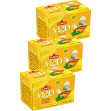 Çaykur Mod Limon Etkisi Bardak Poşet Çay 2X20 40GR. Üçlü Paket