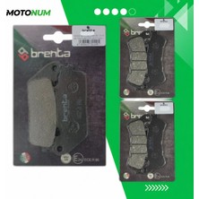 MOTONUM Honda Vfr 800 x Crossrunner Abs Ön ve Arka Fren Balata Takımı Brenta MTN6194