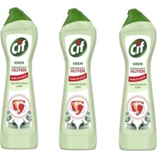 Uravas Store Cif Krem Doğanın Gücü Hijyen Okaliptüs Özleri 450 ml x 3 Adet