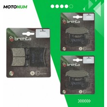 MOTONUM Hyosung Gt 250 R Ön ve Arka Fren Balata Takımı Brenta MTN6668